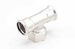 T-kus, lisovací, redukovaný F/závit vnútorný/F | 28-1"-28 mm