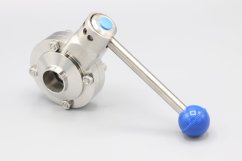 Klapka přímá, navařovací typ S-S | DN25 (28x1.5mm)