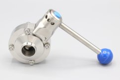 Klapka přímá, navařovací typ S-S | DN25 (28x1.5mm)