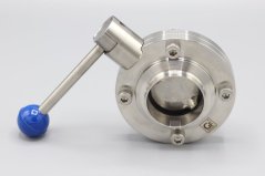 Klapka přímá, navařovací typ S-S | DN50 (52x1.5mm)
