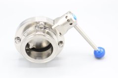 Klapka přímá, CLAMP typ C-C | DN65 (K91)