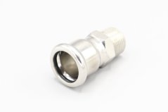 Přechodka lisovací, F/závit vnější | 22 mm - 1/2"