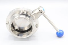 Klapka přímá, CLAMP typ C-C | DN100 (K119)