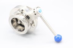 Klapka přímá, CLAMP typ C-C | DN65 (K91)